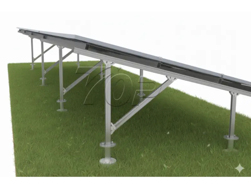 Ηλιακό σύστημα ZAM Steel Ground